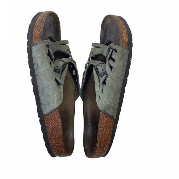 Birkenstock Granada Sandals Size 36 / 5 Green - Picture 8 of 9